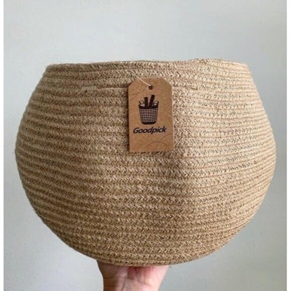 New Storage Basket, Wicker Basket for Living Room, Woven Basket for Toys - Picture 1 of 2